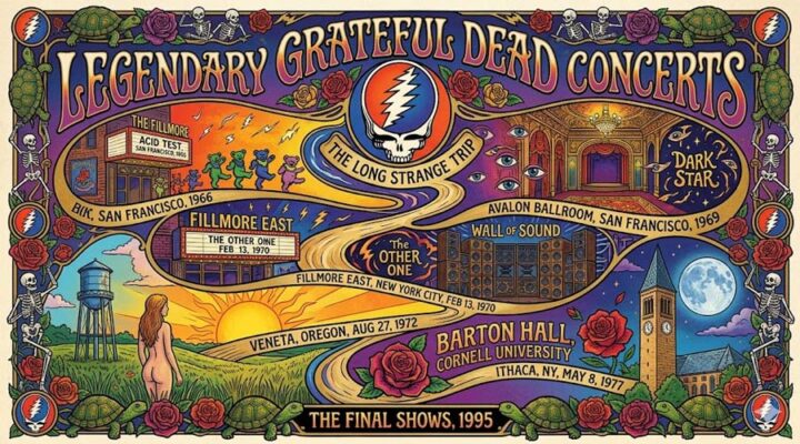 Legendary Grateful Dead Concerts