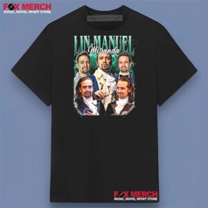 Lin Manuel Miranda Broadway Graphic Shirt