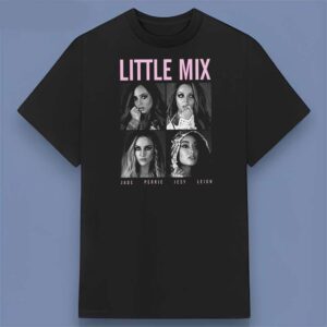 Little Mix Band Members Black Graphic Shirt