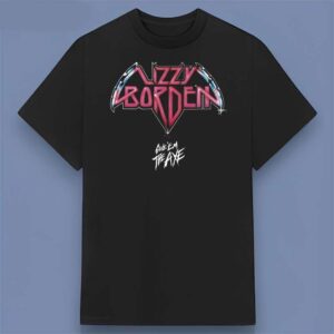 Lizzy Borden Give 'Em The Axe Album 1984 Retro Graphic T Shirt