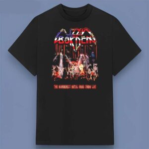 Lizzy Borden – The Murderess Metal Road Show Live Graphic T Shirt