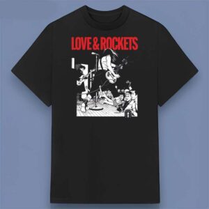 Love and Rockets Band Retro T Shirt For Fans