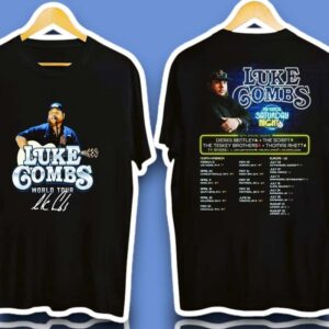 Luke Combs My Kinda Saturday Night Tour 2026 Concert Graphic Unisex T Shirt