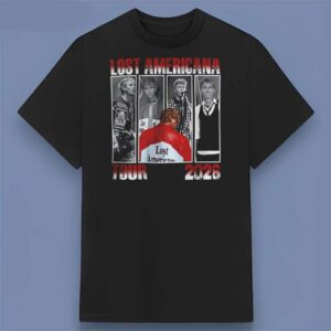 Machine Gun Kelly Lost Americana Tour 2026 Graphic T Shirt