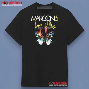 Maroon 5 Love Is Like 2025 Us Fall Tour Shirt