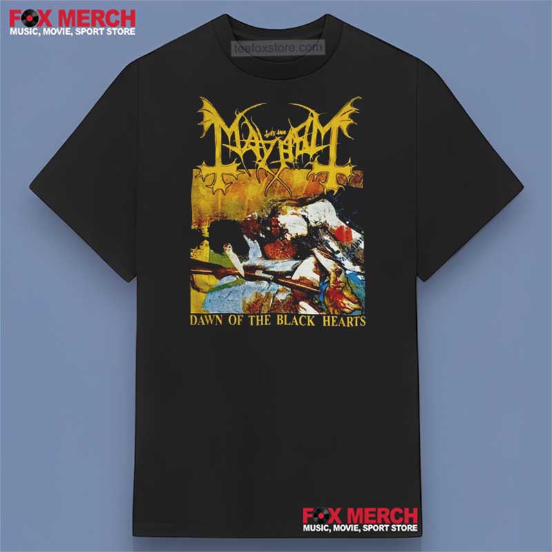 Mayhem Dawn of the Black Hearts 1995 Graphic Shirt