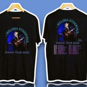 Melissa Etheridge Spring Tour 2025 Concert Graphic Shirt