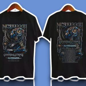 Meshuggah Announce North American Tour 2025 Concert Graphic Shirt