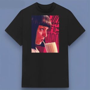 Mia Wallace Quentin Tarantino Pulp Fiction Graphic T Shirt