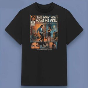 Michael Jackson The Way You Make Me Feel Retro Graphic T Shirt
