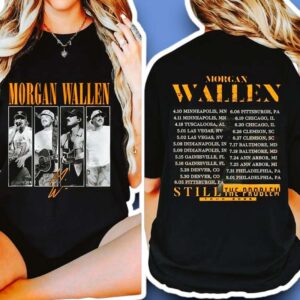 Morgan Wallen Still The Problem Tour 2026 2 Sides Graphic T Shirt