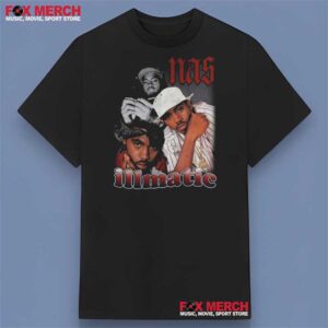 Nas Rapper Illmatic 1994 Graphic Shirt