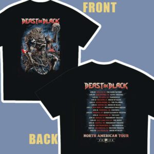 Beast in Black North American Tour 2026 Graphic Unisex T-Shirt