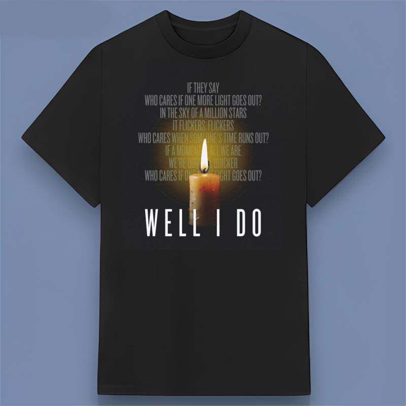 One More Light Lyrics Linkin Park Graphic T Shirt
