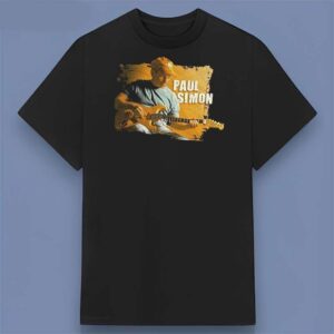Paul Simon Concert 2001 Retro Graphic Unisex T Shirt