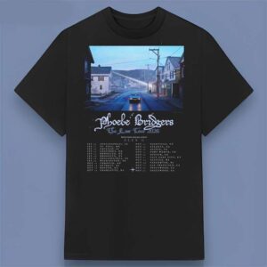 Phoebe Bridgers The Lost Tour 2026 Concert Graphic T Shirt