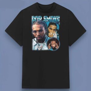 Pop Smoke Rapper 90s Style Retro Graphic Unisex T Shirt
