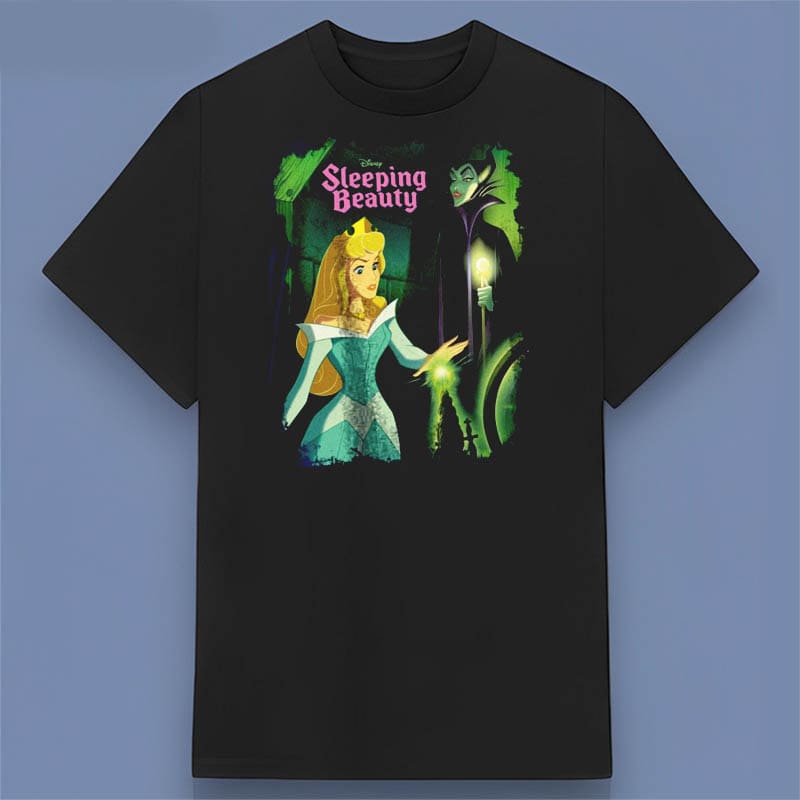 Princess Aurora Villain Sleeping Beauty Graphic T Shirt