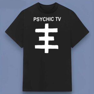 Psychic Tv Band Logo Graphic Shirt