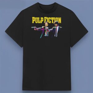 Pulp Fiction Movie Graphic T Shirt For Fans