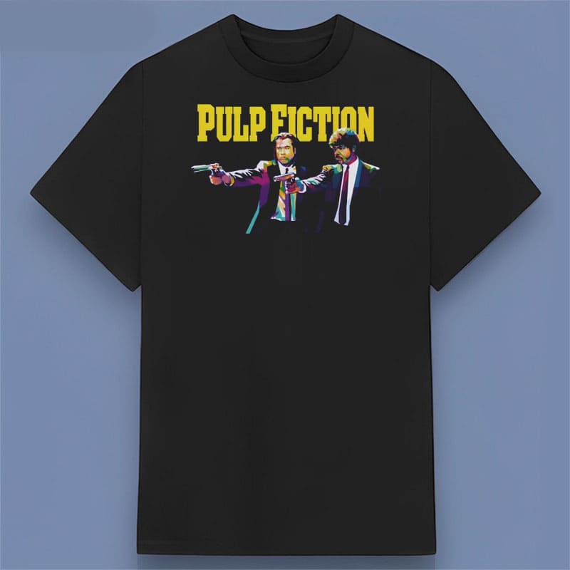 Pulp Fiction Movie Graphic T Shirt For Fans
