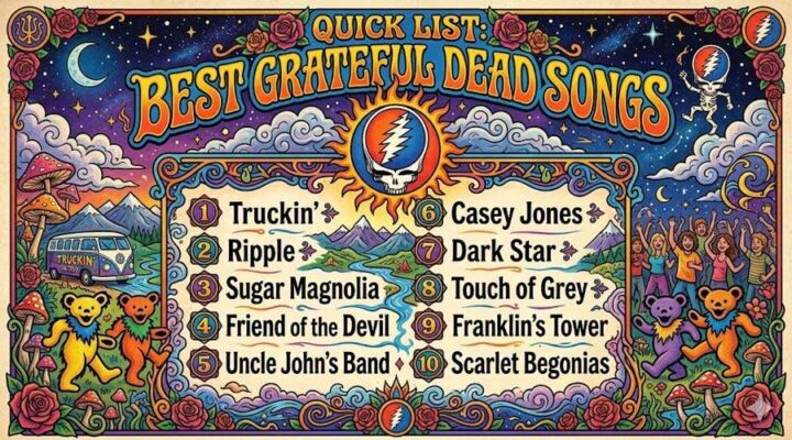 Quick List Best Grateful Dead Songs