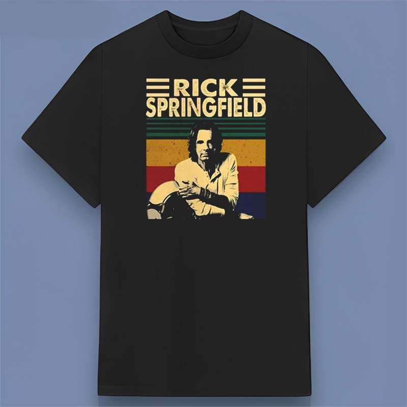 Rick Springfield Retro Vintage T Shirt