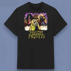 Rigor Mortis Band Retro Graphic T Shirt