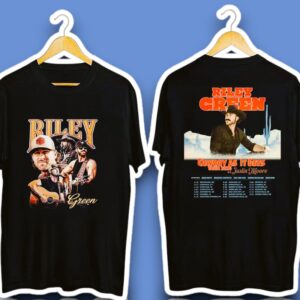 Riley Green Cowboy As It Gets Tour 2026 Unisex T Shirt Men Women