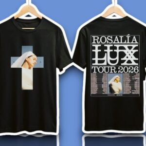 Rosalia LUX Tour 2026 Dates Graphic Shirt