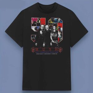 Rush Band Lifeson Lee Nilles Concert 2026 T Shirt