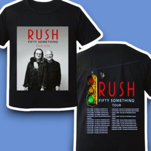 Rush Extends Fifty Something Tour 2026 Dates Graphic Shirt
