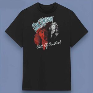 Sam Kinison Out of Control 1988 Retro Graphic T Shirt