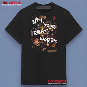 Say Your Right Words Labyrinth Graphic Shirt