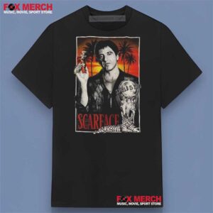 Scarface Smoking Miami Unisex T Shirt