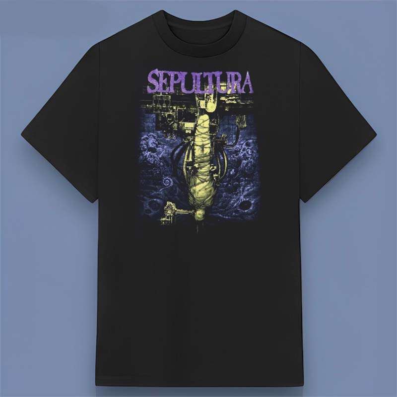 Sepultura Chaos AD Album 1993 Retro T Shirt