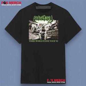 Sepultura Third World Posse Tour 1992 Graphic Shirt