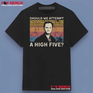 Should We Attempt a High Five Predator (1987) Graphic Shirt