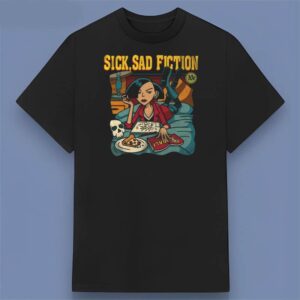 Sick Sad Fiction Daria Pulp Fiction Graphic T Shirt