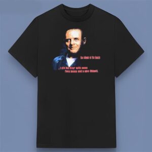Silence Of The Lambs I Ate His Liver With Some Fava Beans Graphic Shirt
