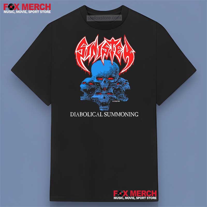 Sinister Diabolical Summoning Album 1993 Graphic Shirt