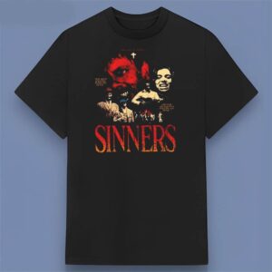 Sinners Horror Movie Poster Graphic T Shirt