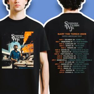 Stephen Wilson Jr Gary The Torch Tour 2026 Dates Graphic Shirt