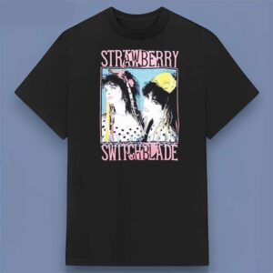 Strawberry Switchblade Pop Band Graphic T Shirt