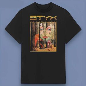Styx Band The Grand Illusion 1977 Retro T Shirt