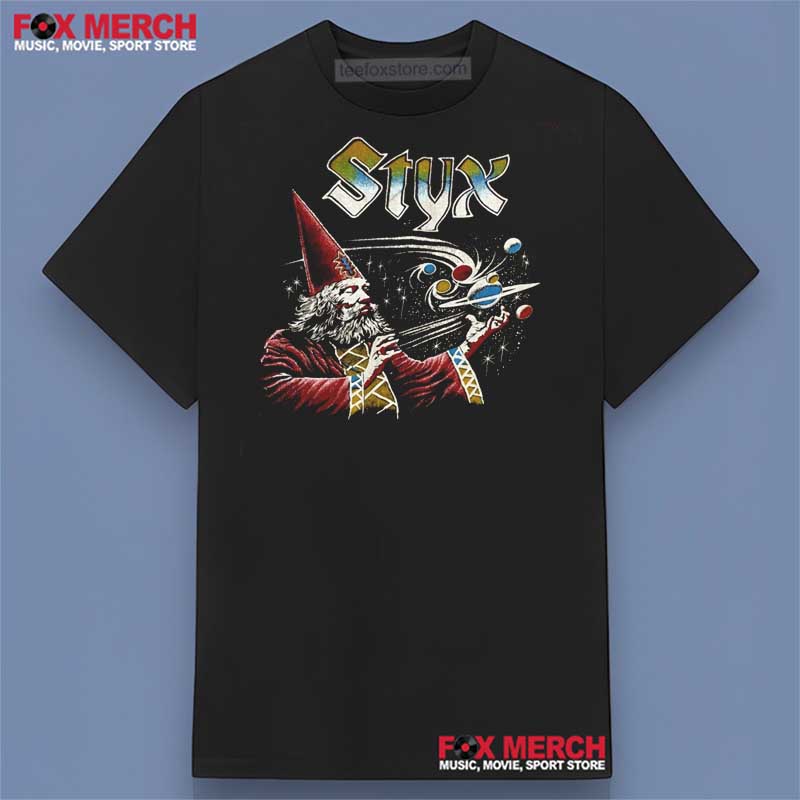 Styx Band US Tour 1980 Retro Graphic Shirt