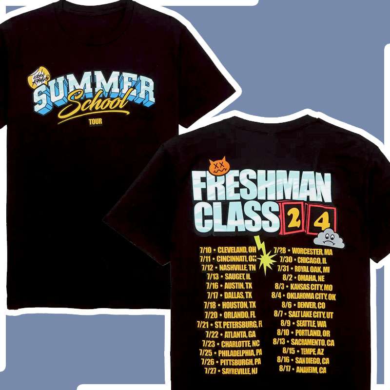 Summer School Tour 2024 Graphic Unisex T Shirt