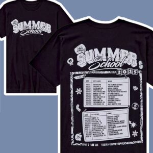 Summer School Tour 2025 Graphic Unisex T Shirt