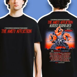 The Amity Affliction The Spring Horizons Tour 2026 Dates Graphic Shirt