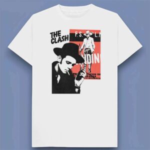 The Clash Band Retro Vintage Style T Shirt